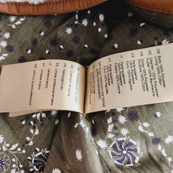 NEW Scotch & Soda Short Teddy Toggle Jacket in Cream - Picture 8 of 13